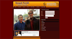 Desktop Screenshot of deepak-astrologer.com